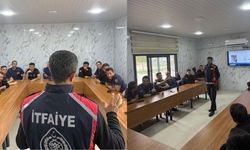 Osmaniye Belediyesi İtfaiye Personeline Hizmet İçi Eğitim
