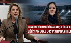 Osmaniye Milletvekili Kaya’dan Gülistan Doku Dosyası Hakkında Şok İddialar