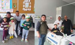 Osmaniye Orman İşletme Müdürlüğü’nden Hastanedeki Çocuklara Moral Ziyareti