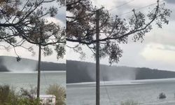 Sumbas'ta Gökyüzü ve Su Birleşti, Vatandaşlar O Anları Saniye Saniye Kaydetti