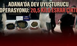 Adana’da Dev Uyuşturucu Operasyonu: Otomobil Bagajından 20,5 Kilo Esrar Çıktı
