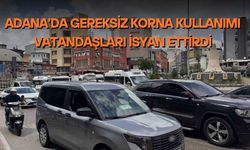 Adana’da Gereksiz Korna Kullanımı Vatandaşları İsyan Ettirdi