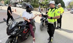 Adana'da Trafik Denetiminde 274 Motosiklet Sürücüsüne Para Cezası Kesildi
