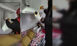 Aspiratör Borusunda Mahsur Kalmışlardı: Ekipler Seferber Oldu