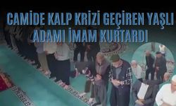 Camide Kalp Krizi Geçiren Yaşlı Adamı İmam Kurtardı