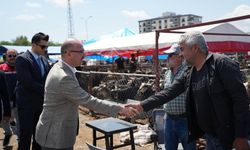 Çenet ve Serdengeçti’den Hayvan Pazarına Bayram Öncesi Ziyaret