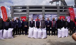 Hasanbeyli’de Çiftçilere 24 Ton Yerli Nohut Tohumu Desteği