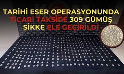 Hatay'da Tarihi Eser Operasyonu: Ticari Takside 309 Gümüş Sikke Ele Geçirildi