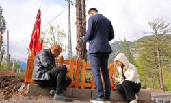 Kahramanmaraş’ta Şehit Öğretmen Ayla Kara’nın Evladı Furkan Kara "Annemle Gurur Duyuyorum"