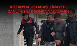 Kozan’da Ustabaşı Cinayeti: Zanlı 4 Saat Sonra Yakalandı