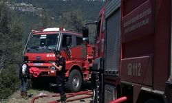 Mersin Erdemli'de Orman Yangını 1,5 Hektar Alan Zarar Gördü