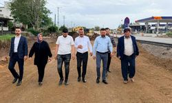 Başkan Aksoy Yol Çalışmalarını  Yerinde İnceledi
