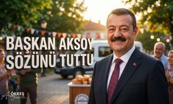 Yarbaşı Belediye Başkanı Aksoy Sözünü Tuttu
