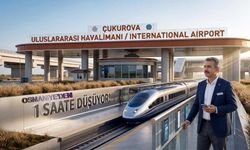 Osmaniye Çukurova Havalimanı Arası Hızlı Trenle Bir Saate Düşüyor