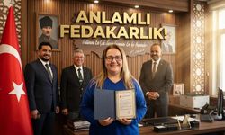TSKGV'den Osmaniye Eğitim ve Araştırma Hastanesi Çalışanına Anlamlı Plaket