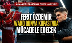 Osmaniyeli Milli Sporcu Ferit Özdemir Dünya Kupası’nda Mücadele Edecek