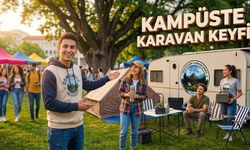 OKÜ Bahar Şenliklerinde Karavan Hayatına Yoğun İlgi
