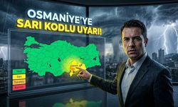 Osmaniye'de Kuvvetli Sağanak ve Gök Gürültülü Yağış Alarmı