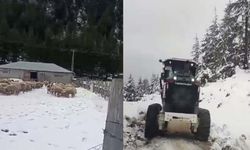 Osmaniye'de 1 Metre Karda Mahsur Kalan Vatandaş İçin Seferberlik