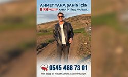 Osmaniye'de Acil Kan Duyurusu: Ahmet Taha Şahin İçin B Pozitif Kan Aranıyor