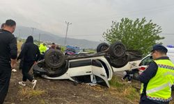 Osmaniye’de Otomobil Takla Atıp Tarlaya Devrildi: 1 Yaralı