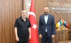 Samet Aybaba Başhekim Hakkoymaz’ı ziyaret etti