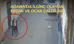 Adana'da İlginç Olayda Erzak ve Ocak Çaldılar