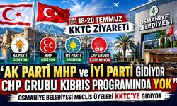 AK Parti MHP ve İYİ Parti Gidiyor CHP Grubu Kıbrıs Programında Yok