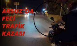 Arsuz’da Feci Trafik Kazası