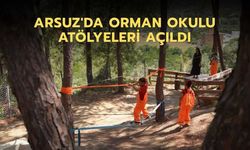 Arsuz'da Orman Okulu Atölyeleri Açıldı