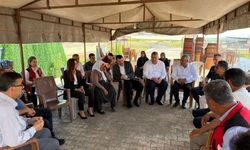 Düziçi Protokolünden Şehit Babası Mustafa Akdeniz İçin Taziye Ziyareti