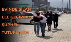 Evinde Silah Ele Geçirilen Şüpheli Tutuklandı