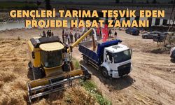 Gençleri Tarıma Teşvik Eden Projede Hasat Zamanı