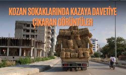 Kozan Sokaklarında Kazaya Davetiye Çıkaran Görüntüler