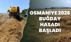 Osmaniye 2026 Buğday Hasadı Başladı