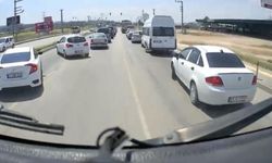 Yangına Giden İtfaiyeye Sürücülerden Örnek Davranış, O Anlar Kamerada!