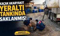 Toprağa Gömülü Tanktan Kaçak Akaryakıt Çıktı