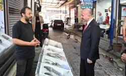 Vali Serdengeçti’den Balıkçılar Çarşısı Esnafına Ziyaret