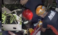 Yarpuz-Cebel Mevkisinde Can Pazarı! 100 Metrelik Uçuruma Yuvarlandılar