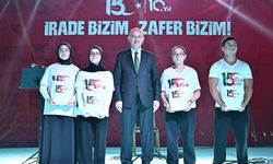 15 Temmuz Yarışmalarında Dereceye Giren Öğrenciler Ödüllendirildi