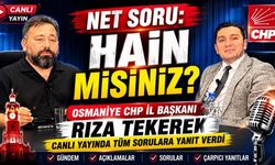 CHP Osmaniye'de Neler Oluyor? Rıza Tekerek Tüm İddialara Tek Tek Cevap Verdi!