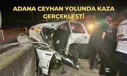 Adana Ceyhan yolunda kaza gerçekleşti