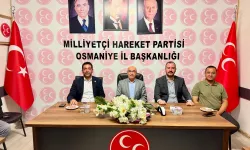 AK Parti Osmaniye teşkilatından MHP'ye tebrik ziyareti