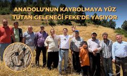 Anadolu'nun kaybolmaya yüz tutan geleneği Feke'de yaşıyor
