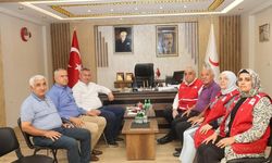 Başkan İba’dan Kızılay Düziçi Şubesi’ne Ziyaret