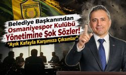 Belediye Başkanından Osmaniyespor Kulübü Yönetimine Şok Sözler! ''Ayık Kafayla Karşımıza Çıksınlar''