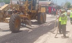 Ellek’te Vatandaşları Sevindiren Yol Hamlesi