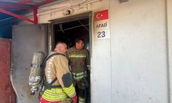 Hatay Antakya Konteyner Kent’te Yangın Panik Yarattı!