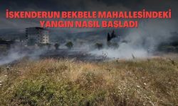 İskenderun Bekbele Mahallesindeki yangın nasıl başladı