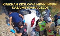Kırıkhan Kızılkaya mevkiindeki kaza meydana geldi